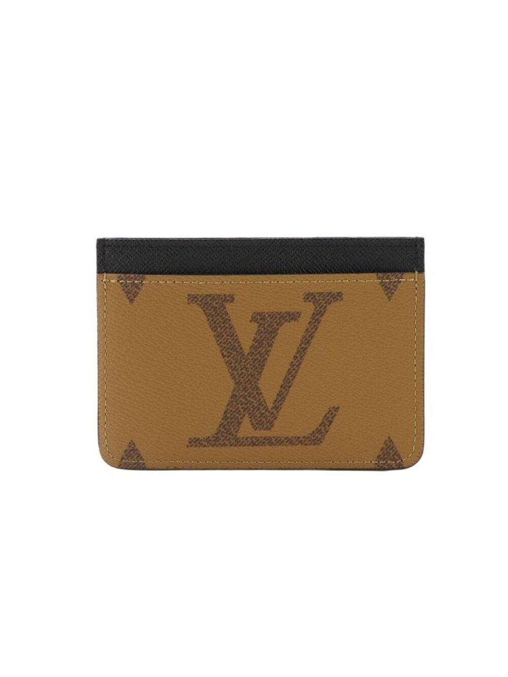 Louis Vuitton Monogram Giant Reverse Card Case LV Side